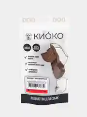 Лакомство для собак Киоко Медальоны, с яблоком и морковью, 50 г