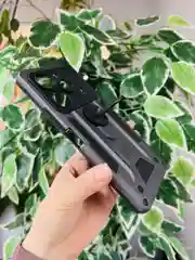 Серый чехол противоударный military для Tecno Pova 6 и Tecno Pova 6 Pro