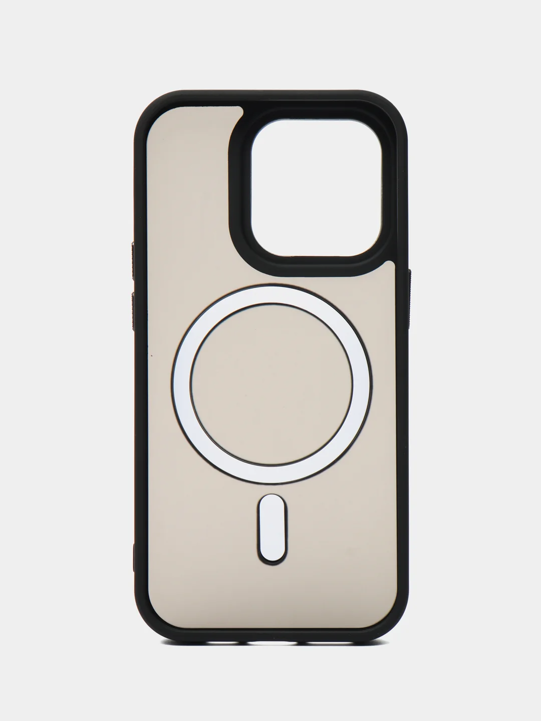 Черный чехол с MagSafe для iPhone 15, 14, 13, 12, 11, XS, XR, Plus, Pro, Max, mini, прозрачный силикон