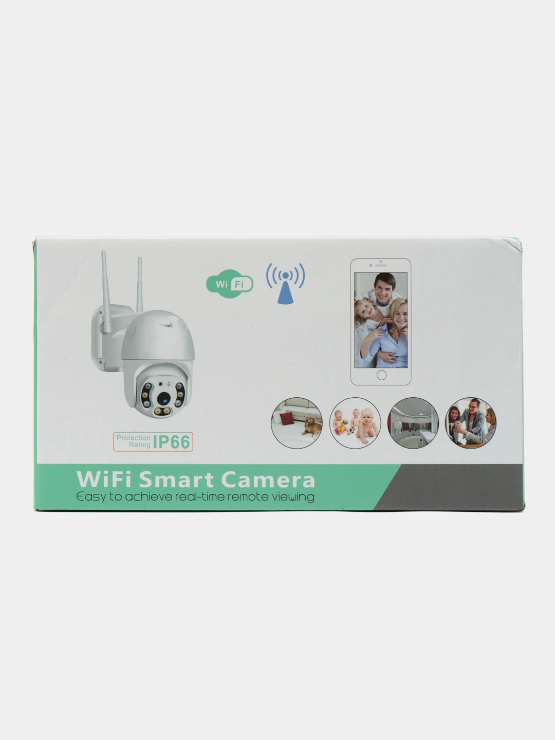 Wi-Fi РI вайфай камера видеонаблюдения, беспроводная поворотная видеорегистратор