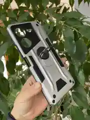 Серебряный чехол противоударный military для Tecno Pova 5 / Техно Пова 5