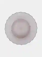 Серый кашпо для цветов InGreen коллекция Sand Cristallo, пластиковое, 2л, 160мм, 160х160х146