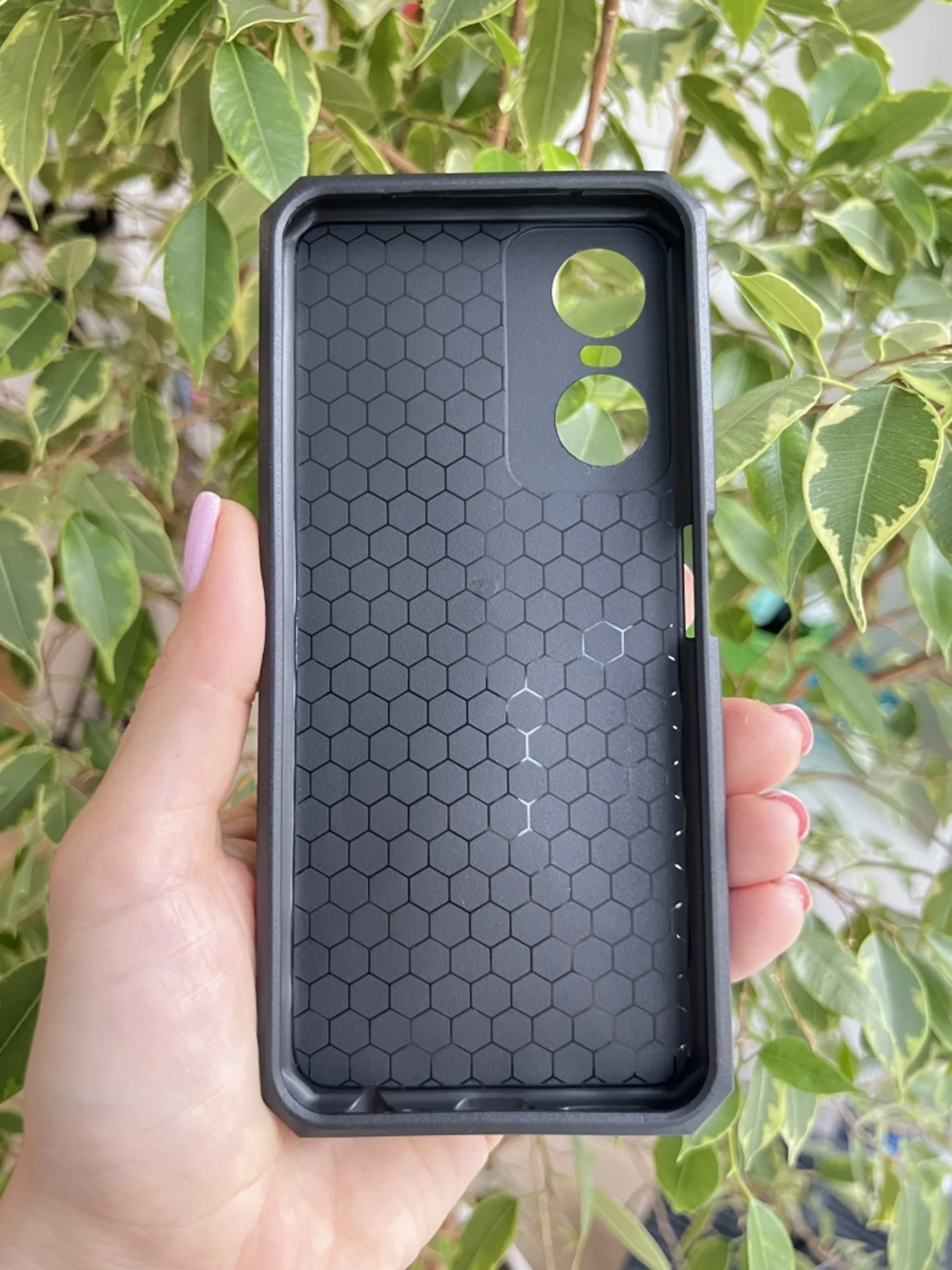 Темно-синий чехол противоударный military для Tecno Pop 6 Pro / Техно Поп 6 Про