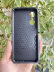 Черный чехол противоударный military для Tecno Pop 6 Pro / Техно Поп 6 Про
