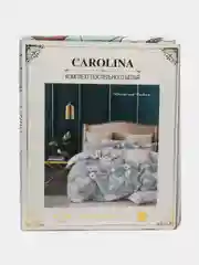 Светло-синий комплект постельного белья,1,5 спальный,CAROLINA Состав ткани -хлопок 100%