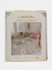 Серый металлик комплект постельного белья,1,5 спальный,CAROLINA Состав ткани -хлопок 100%