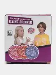 Красный летающий шар бумеранг антистресс, игрушка спиннер