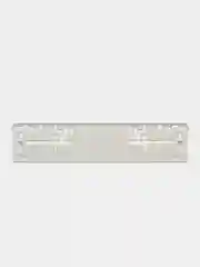 Белый рамка для номера RCS - Light