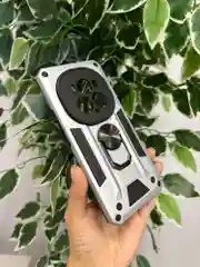 Серебряный чехол противоударный military для Honor Magic6 Pro / Хонор Меджик6 Про
