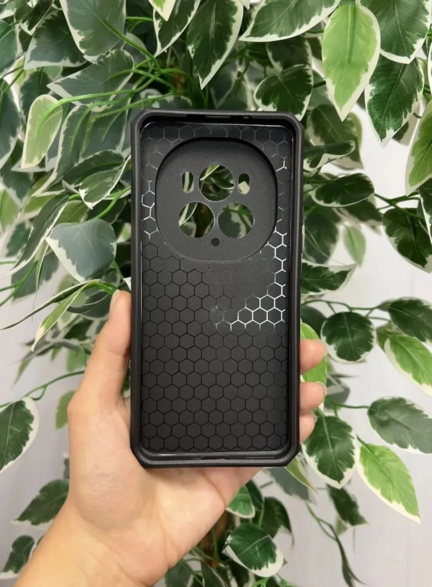 Серебряный чехол противоударный military для Honor Magic6 Pro / Хонор Меджик6 Про