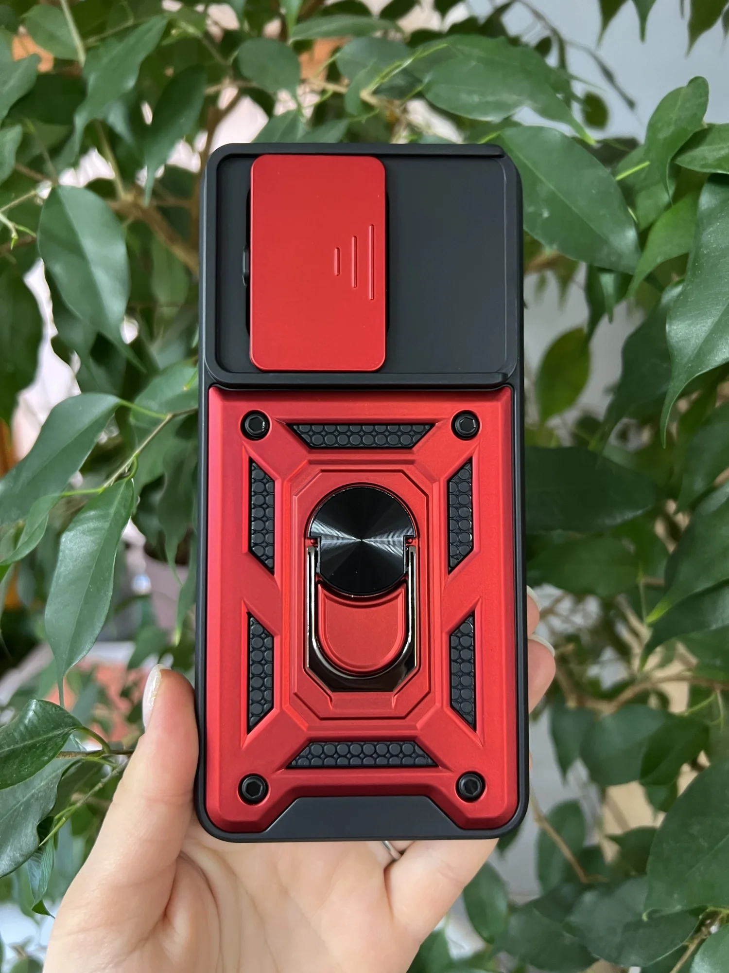 Красный чехол противоударный armors для Xiaomi 13T и 13T Pro/Сяоми 13Т и 13Т Про с защитой камеры
