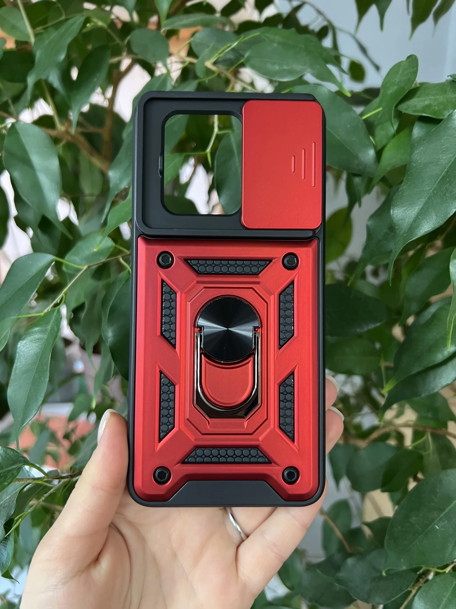 Красный чехол противоударный armors для Xiaomi 13T и 13T Pro/Сяоми 13Т и 13Т Про с защитой камеры