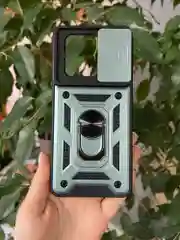 Зеленый чехол противоударный armors для Xiaomi 13T и 13T Pro/Сяоми 13Т и 13Т Про с защитой камеры