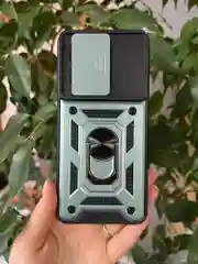 Зеленый чехол противоударный armors для Xiaomi 13T и 13T Pro/Сяоми 13Т и 13Т Про с защитой камеры
