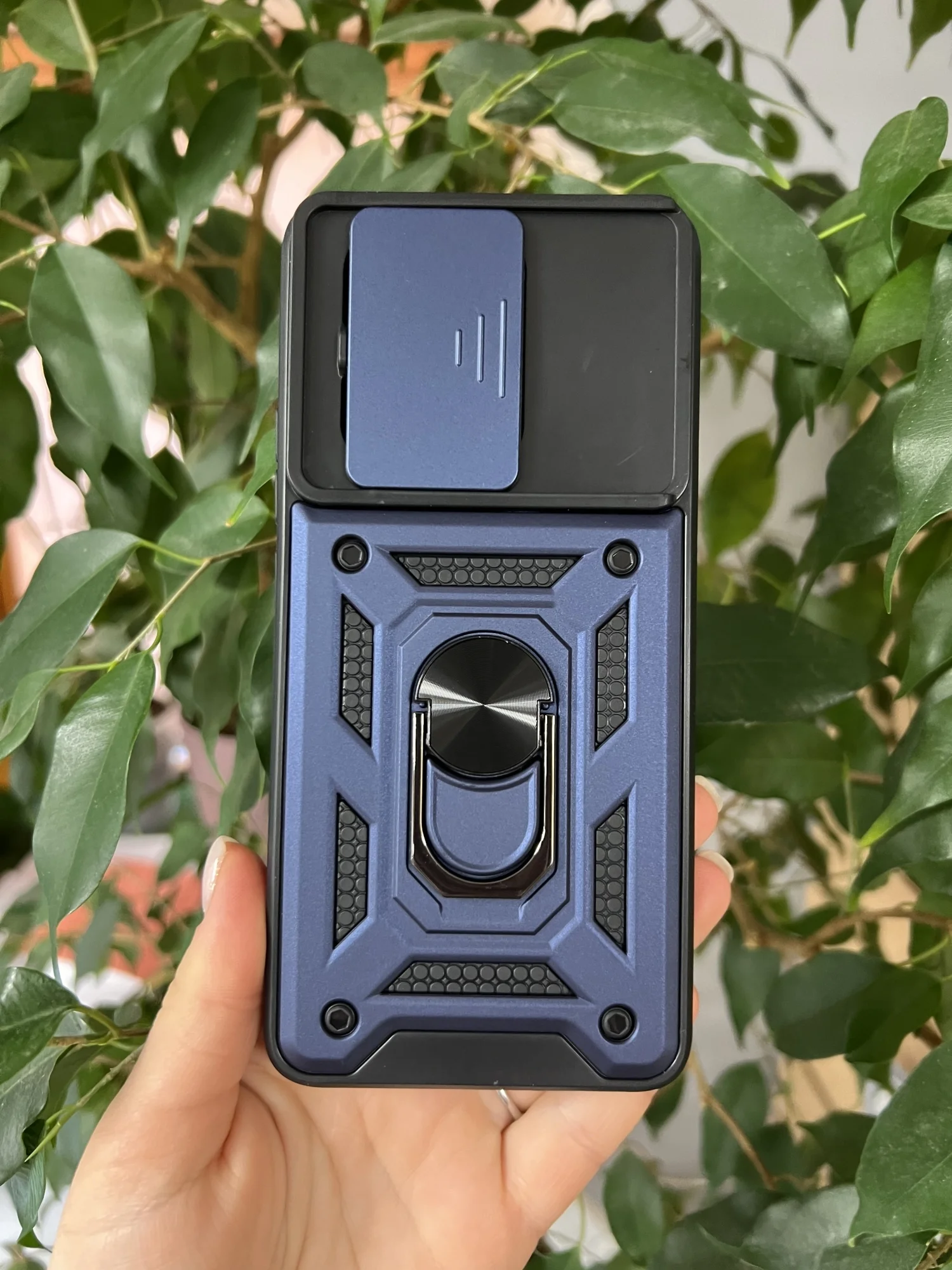 Темно-синий чехол противоударный armors для Xiaomi 13T и 13T Pro/Сяоми 13Т и 13Т Про с защитой камеры