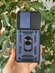 Темно-синий чехол противоударный armors для Xiaomi 13T и 13T Pro/Сяоми 13Т и 13Т Про с защитой камеры