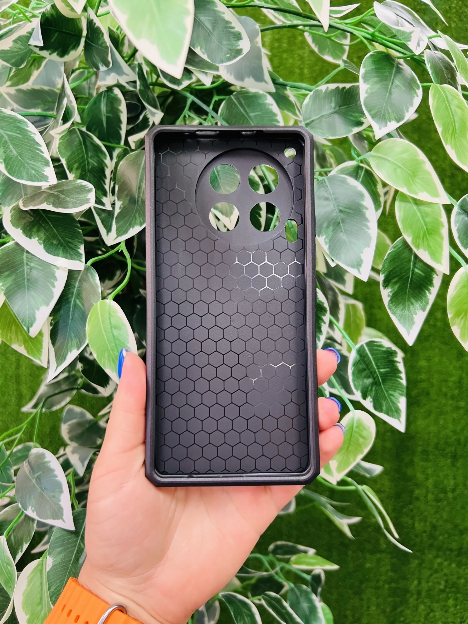 Серебряный чехол противоударный military для Tecno Camon 30 / Техно Камон 30