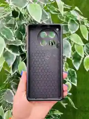 Черный чехол противоударный military для Tecno Camon 30 / Техно Камон 30