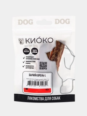 Лакомство для собак КИОКО Бычий корень L, 40 г