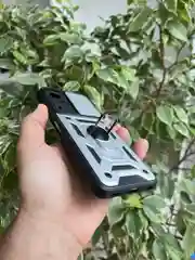Серебряный чехол противоударный armors для Vivo Y31 и Y53S / Виво У31 и У53S с защитой камеры