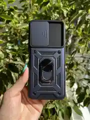 Темно-синий чехол противоударный armors для Vivo Y31 и Y53S / Виво У31 и У53S с защитой камеры