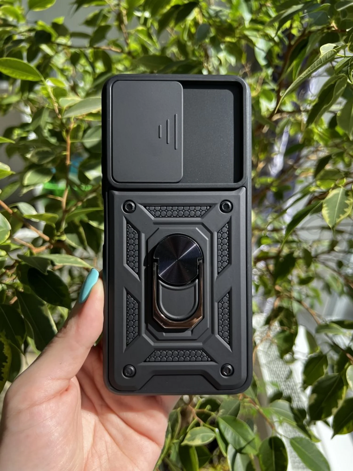Черный чехол противоударный armors для Vivo Y31 и Y53S / Виво У31 и У53S с защитой камеры