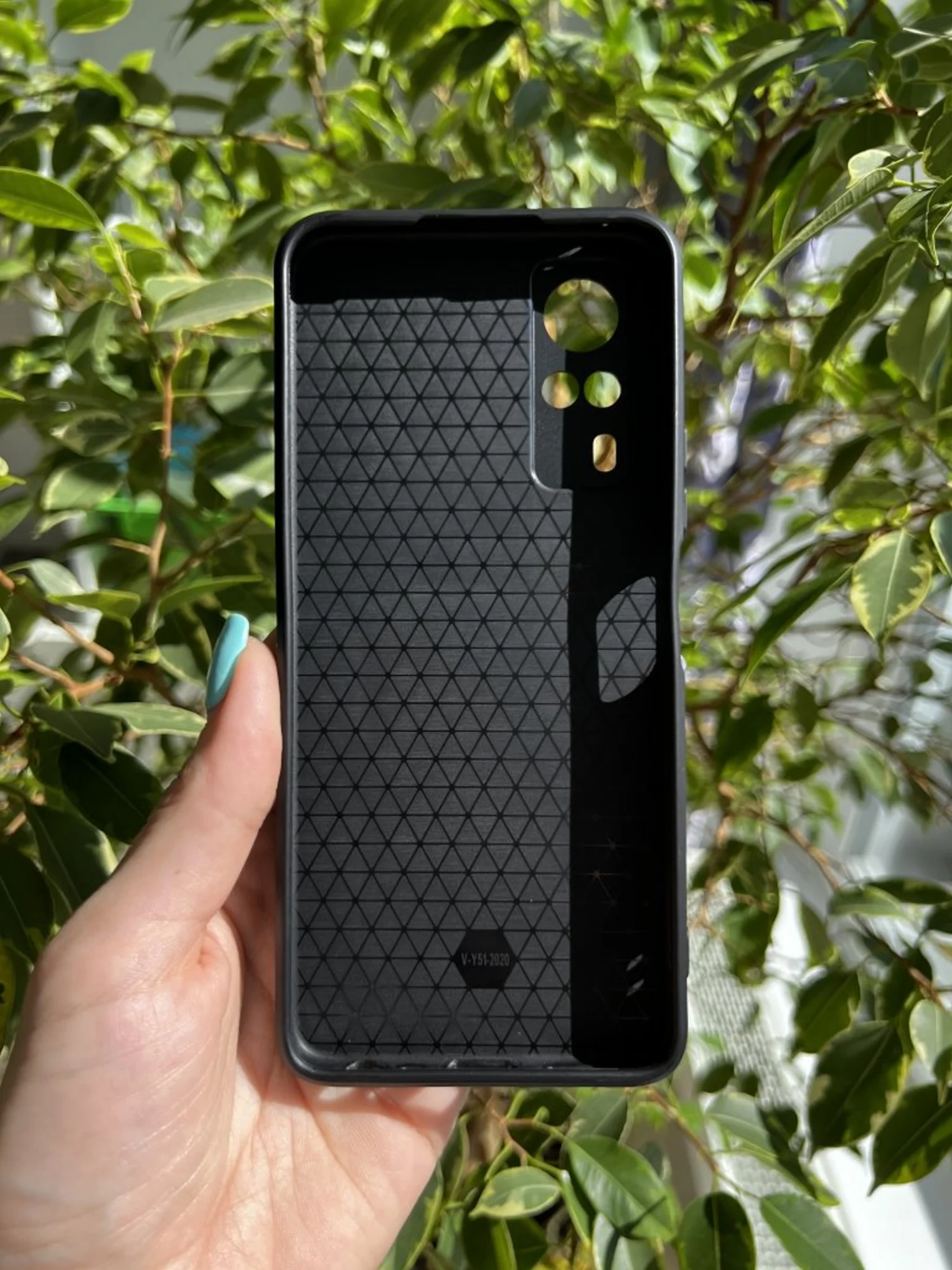 Черный чехол противоударный armors для Vivo Y31 и Y53S / Виво У31 и У53S с защитой камеры