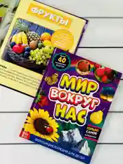 Детская познавательная энциклопедия книжка для детей окружающий Мир вокруг природа книга