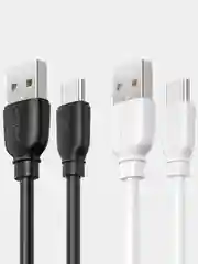 Зарядный кабель Type-C-USB для Android, зарядное устройство, быстрая зарядка, 1 м, 2,4А