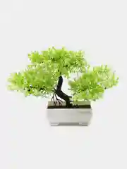 Зеленый искусственное дерево "Бонсай", декор для интерьера