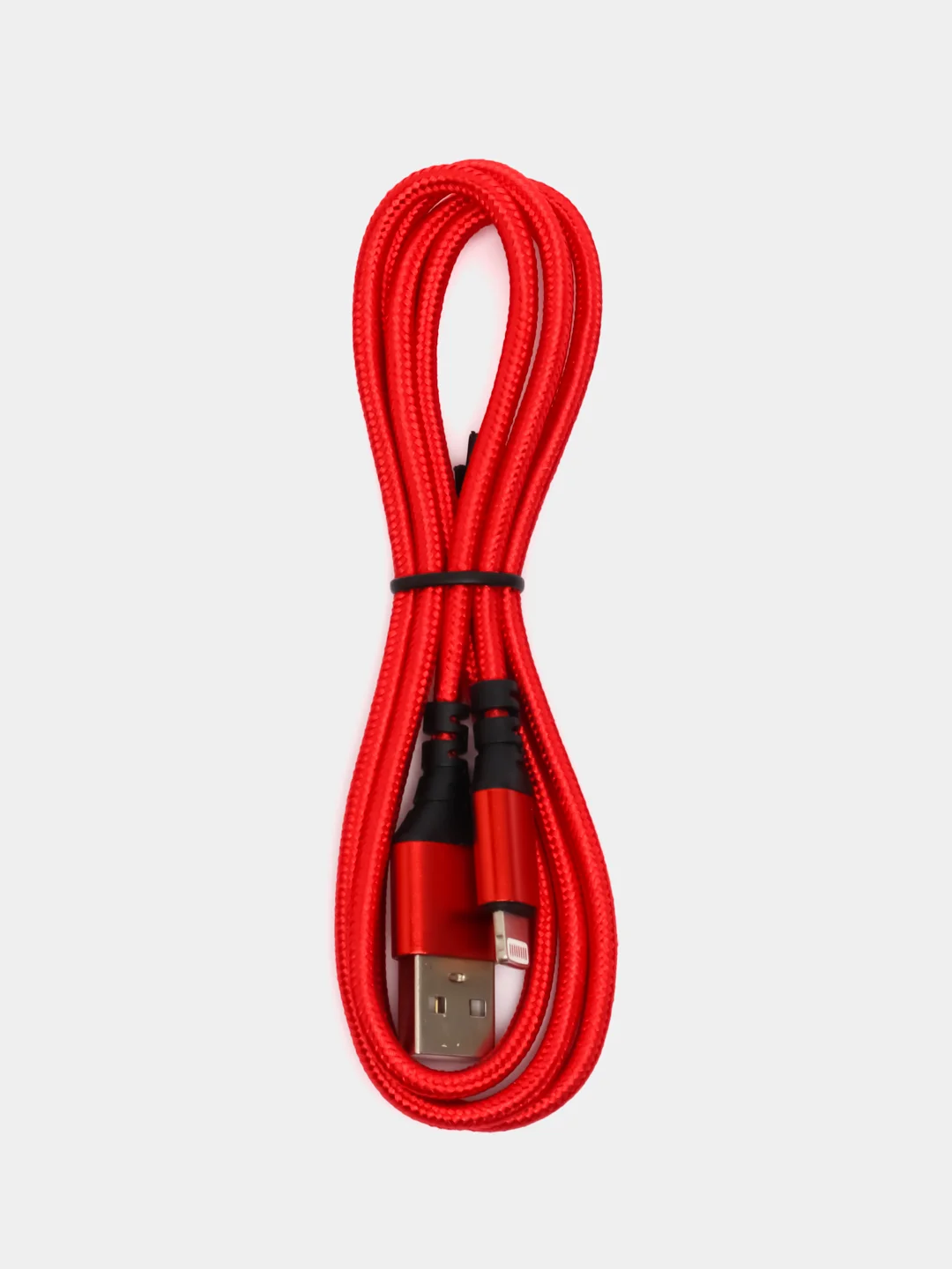 Красный кабель iPhone Lightning BX54 USB для зарядки айфона