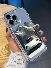 Бежевый меланж iphone 13 Pro и Max, Айфон 13 Про, чехол матовый, объемный, с принтом для iPhone 13