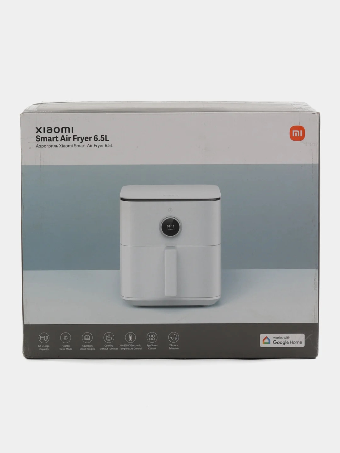 Белый аэрогриль Xiaomi Mi Smart Air Fryer 6.5л, MAF10, BHR7358EU