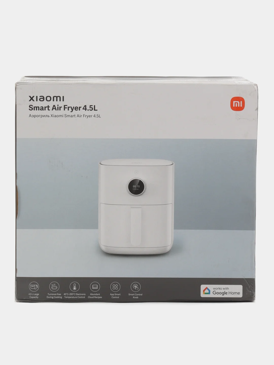 Белый аэрогриль Xiaomi Mi Smart Air Fryer 4.5 л, MAF14, BHR8234EU