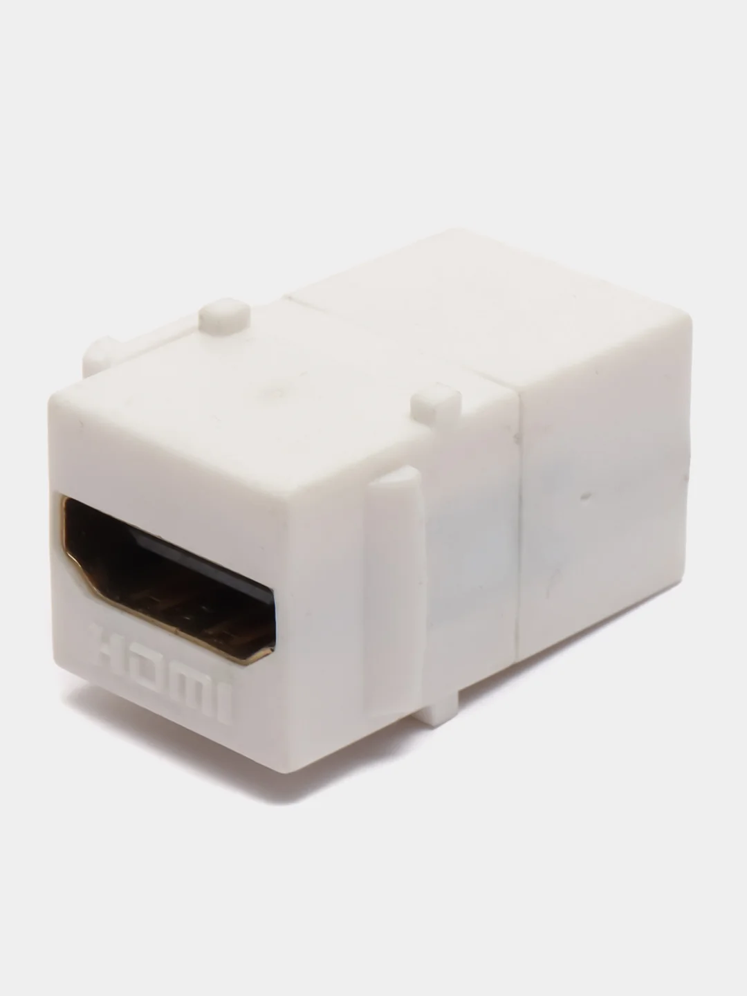 Белый переходник (соединитель) HDMI (мама) - HDMI (мама) HDMI F - F, белый