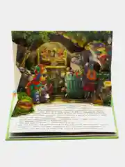 Книжка-панорамка (F) - Бременские музыканты