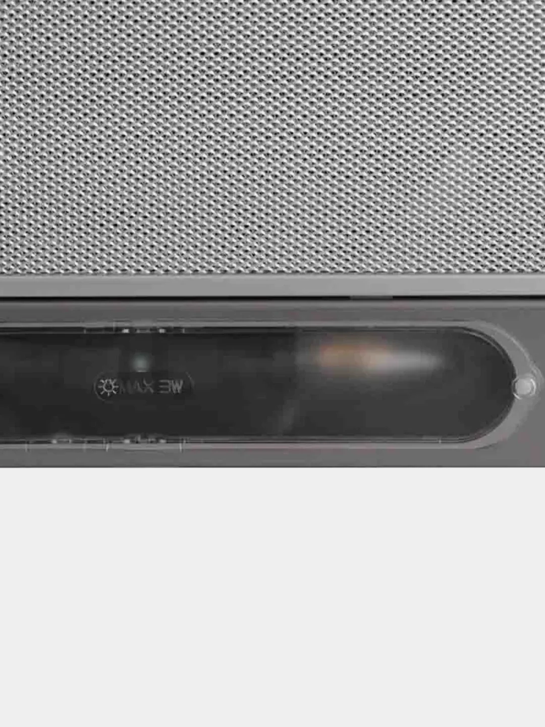 Серый вытяжка кухонная 60 см козырьковая Indesit ISLK 66 LS X, нержавеющая сталь