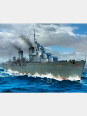 Сборная модель миноносец, Советский эсминец Ташкент, 1940 г