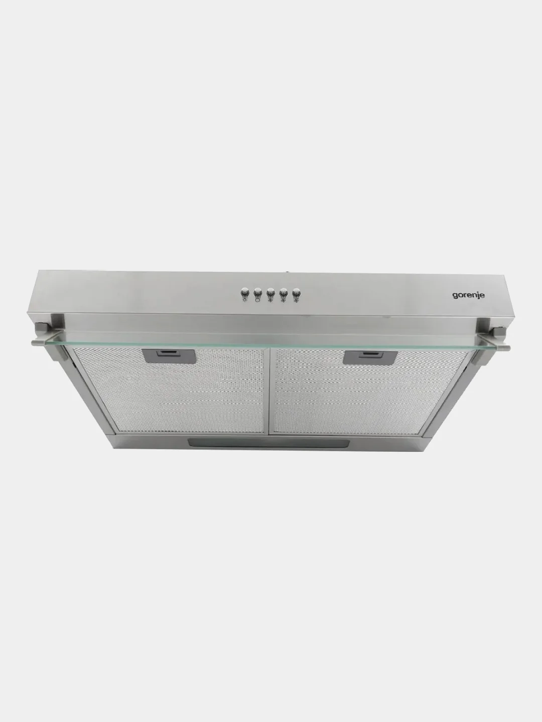 Серый вытяжка встраиваемая козырьковая Gorenje 50см / 60см, WHU629EX/M, WHU529EX/M