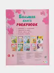 Большая книга раскрасок(F) - Принцессы