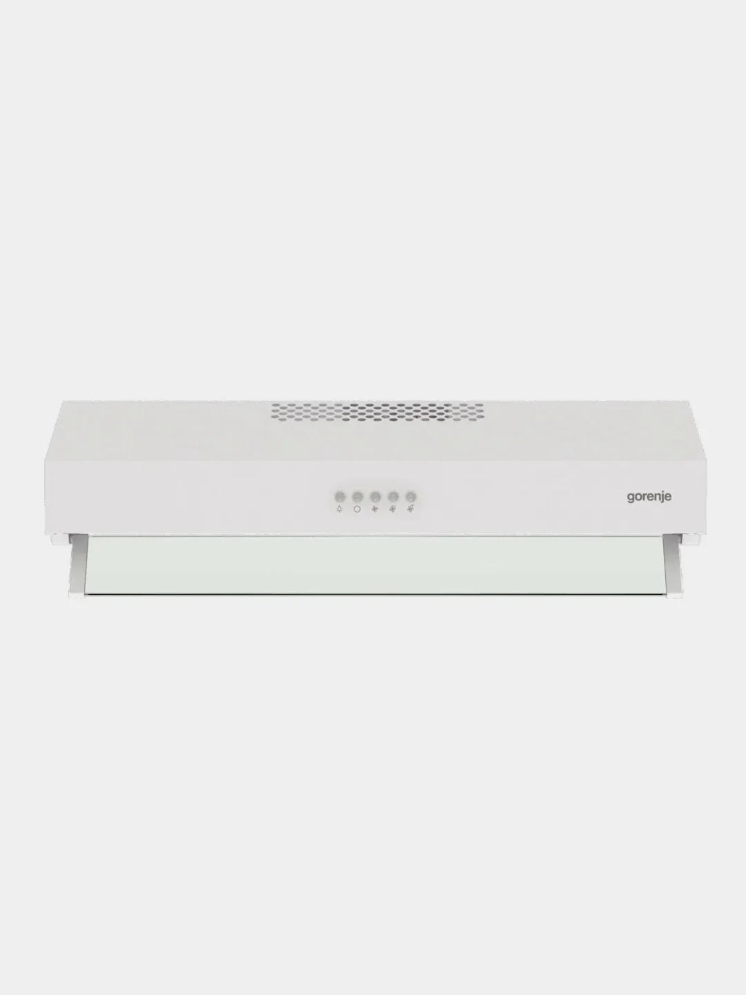 Белый вытяжка встраиваемая кухонная 60 см Gorenje WHU629EW/M, белая металлическая