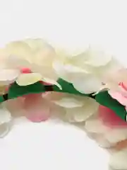 Желтый ободок с цветами для волос для девочки