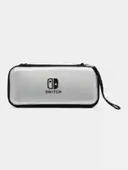 Белый чехол для консоли Nintendo Switch и Nintendo Switch OLED, защитный кейс  на молнии