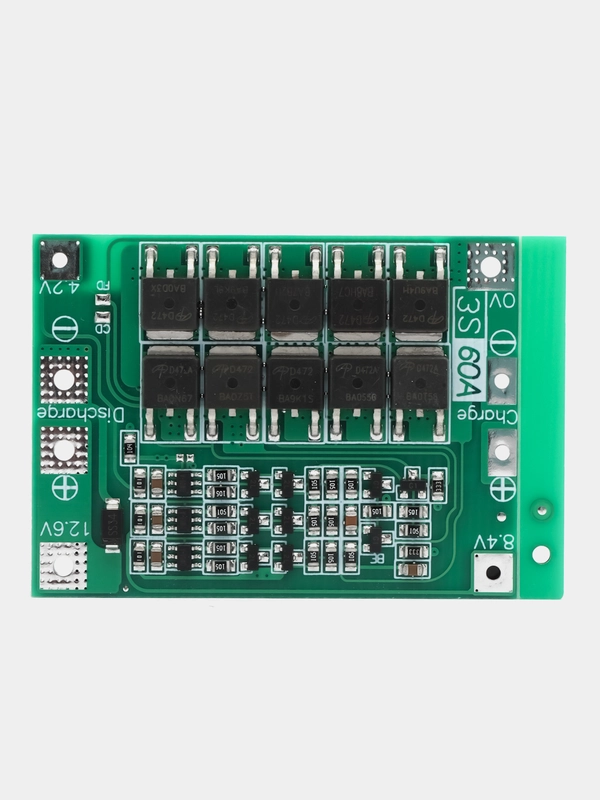 Плата защиты BMS 3S 60A