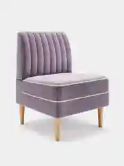 Сиреневый кресло MONOFIX, АММА велюр