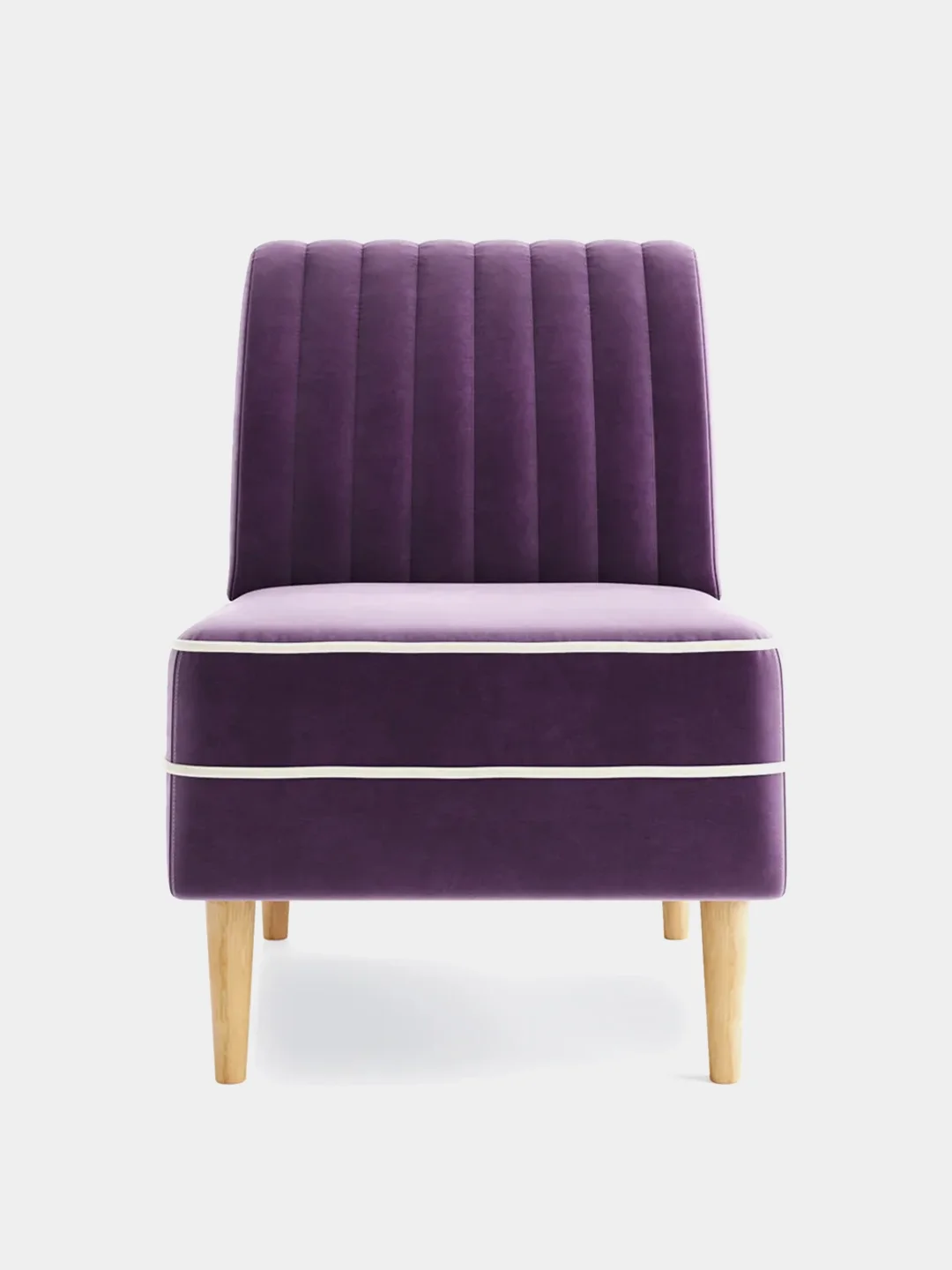 Фиолетовый кресло MONOFIX, АММА велюр