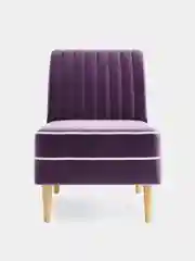 Фиолетовый кресло MONOFIX, АММА велюр