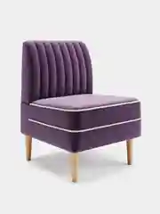 Фиолетовый кресло MONOFIX, АММА велюр