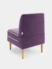 Фиолетовый кресло MONOFIX, АММА велюр