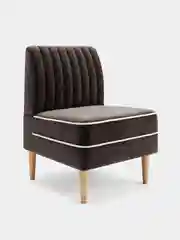 Коричневый кресло MONOFIX, АММА велюр